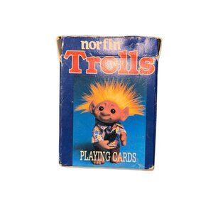 1992 Vintage Norfin Trolls Fundex Playing Cards